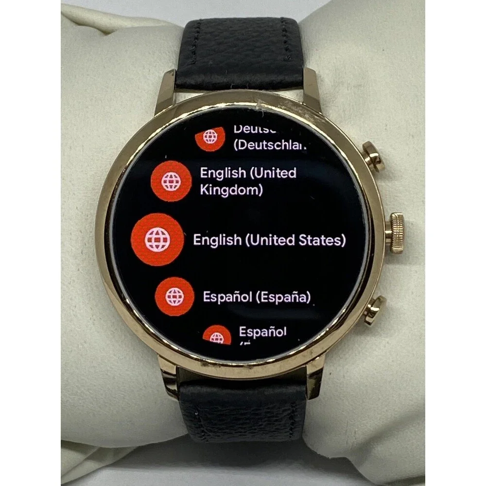 Fossil Gen 4 Authentic Digital Dial Smart Watch Custom Band FTW6020 DC514